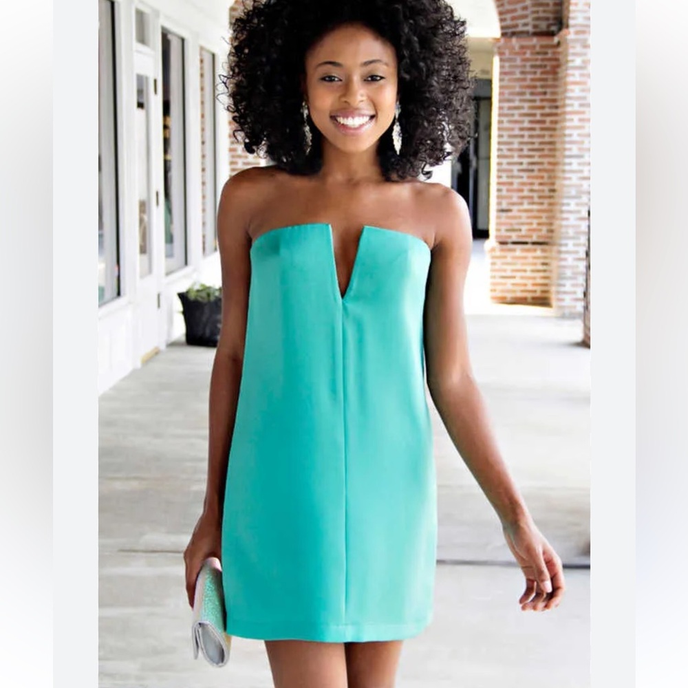 NEW BCBGMAXAZRIA  NAHARA STRAPLESS DRESS SIZE 0